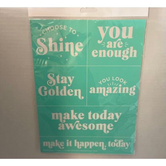 Chalk Couture New 8.5 x 11‎ " Make Today Awesome" Transfer - Picture 1 of 4